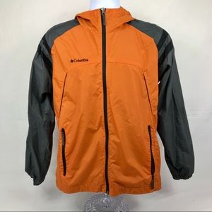 Columbia Full Zip Jacket Nylon Sz Youth 18/20